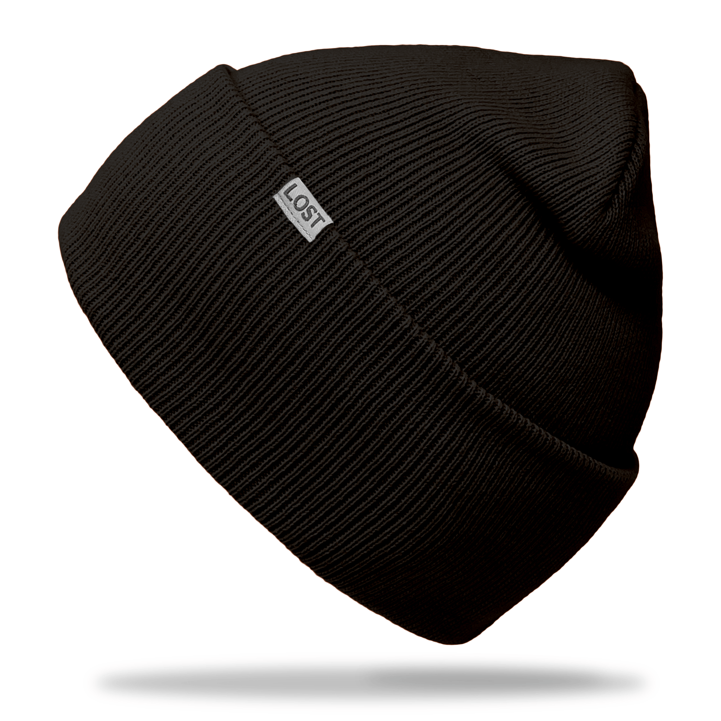Black Cold Front Beanie - Lost Hat Co.