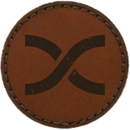 Blood Origins 5 - Distressed Helix - Brown Leather Circle