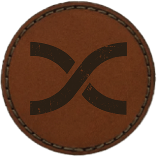 Blood Origins 5 - Distressed Helix - Brown Leather Circle - Lost Hat Co.