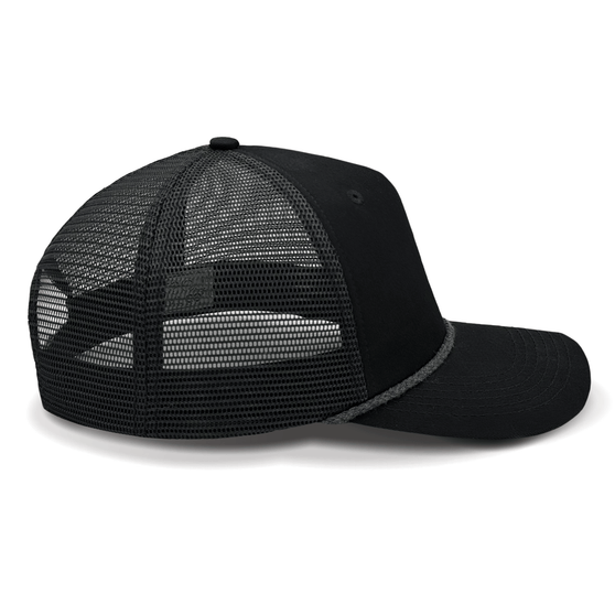 Blackout Ranchero Foam Trucker - Lost Hat Co.