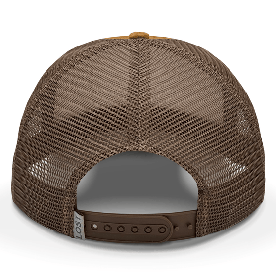 Chesapeake & Chocolate Ranchero Foam Trucker - Lost Hat Co.