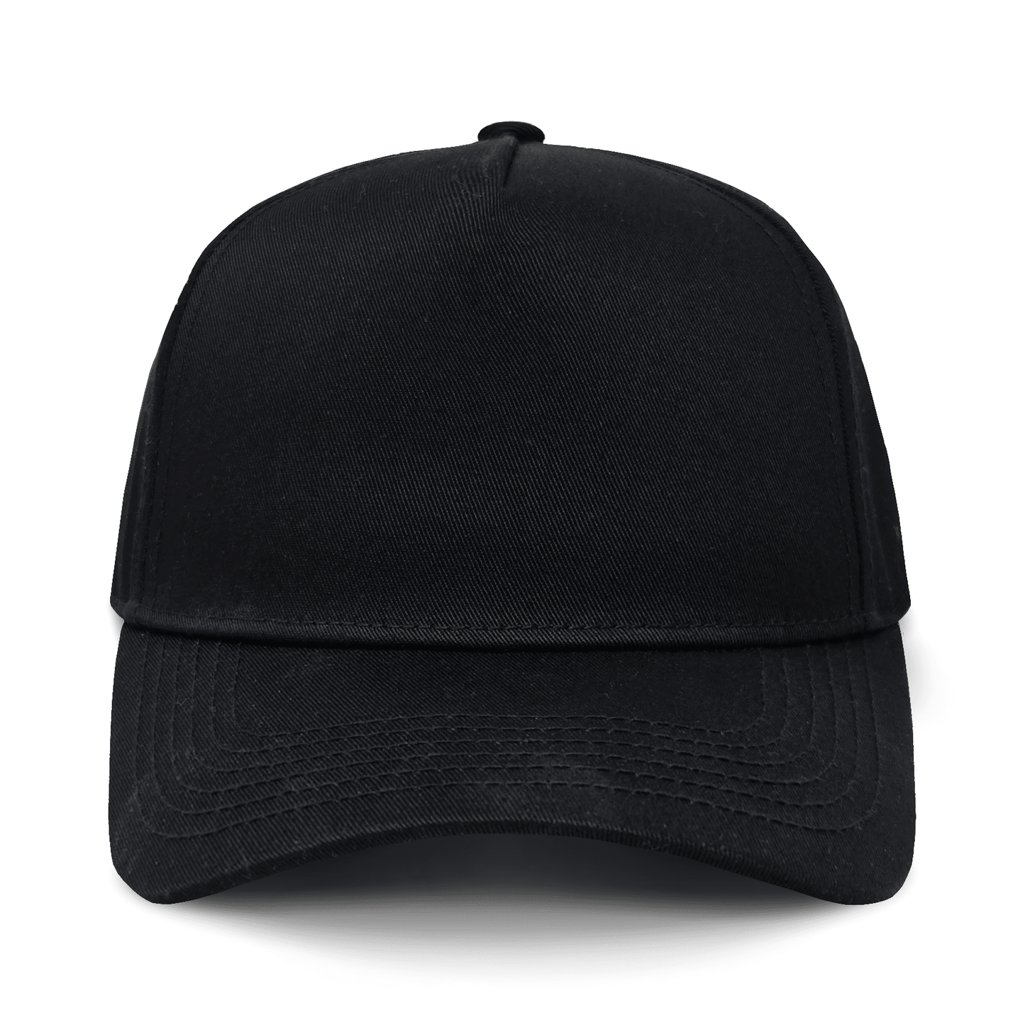 Black EA5Y Solid - Lost Hat Co.