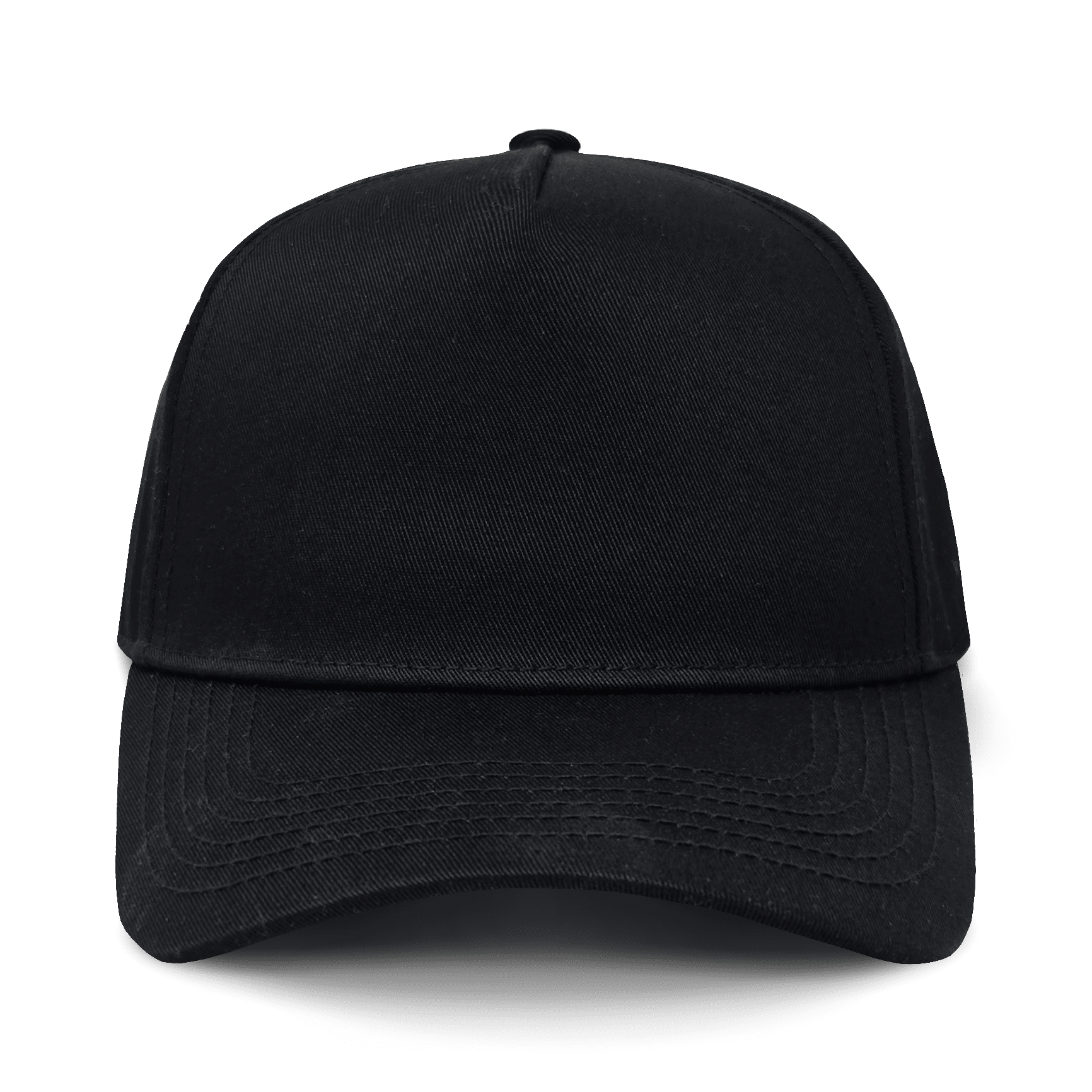 Black EA5Y Solid - Lost Hat Co.