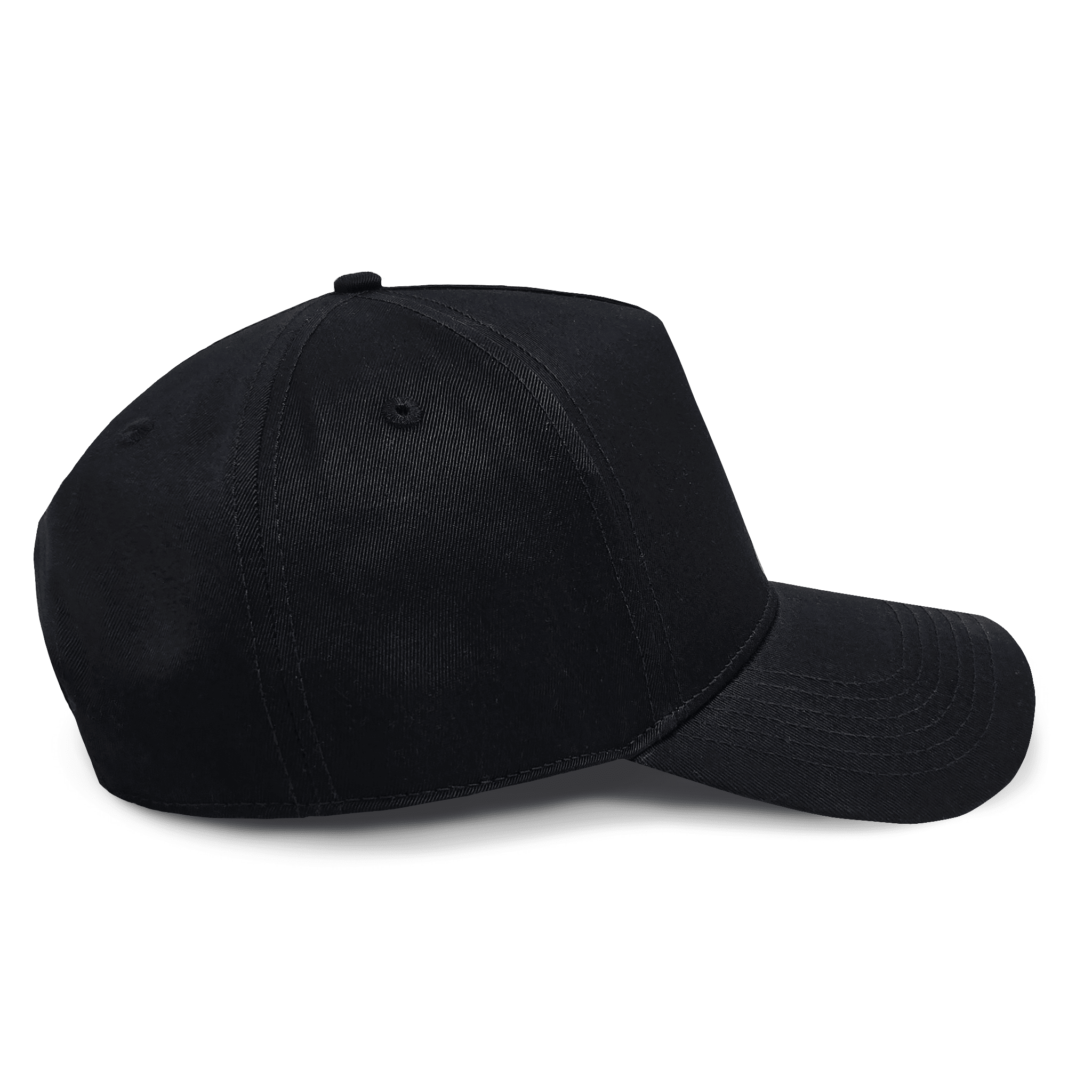 Black EA5Y Solid - Lost Hat Co.