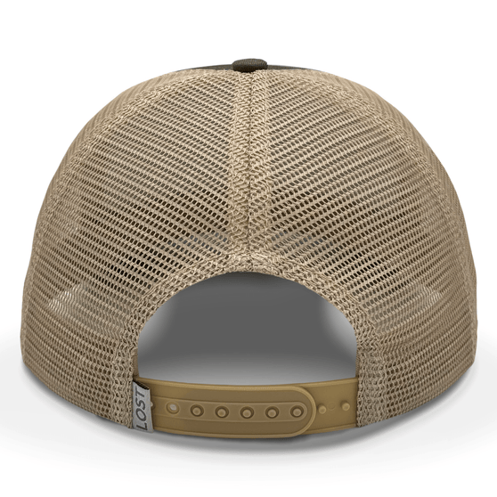 Gator & Balsa Ranchero Foam Trucker - Lost Hat Co.